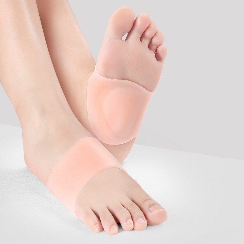 Hot Pair Arch Support Sleeves Plantar Fasciitis Silicone Heel Spurs