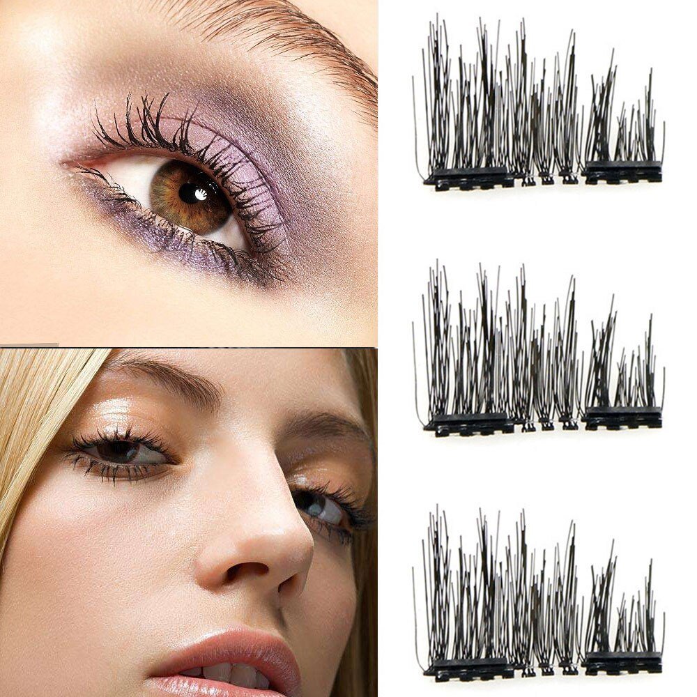 3D Eyelashes. Invisible Lashes . Mink Eyelashes With