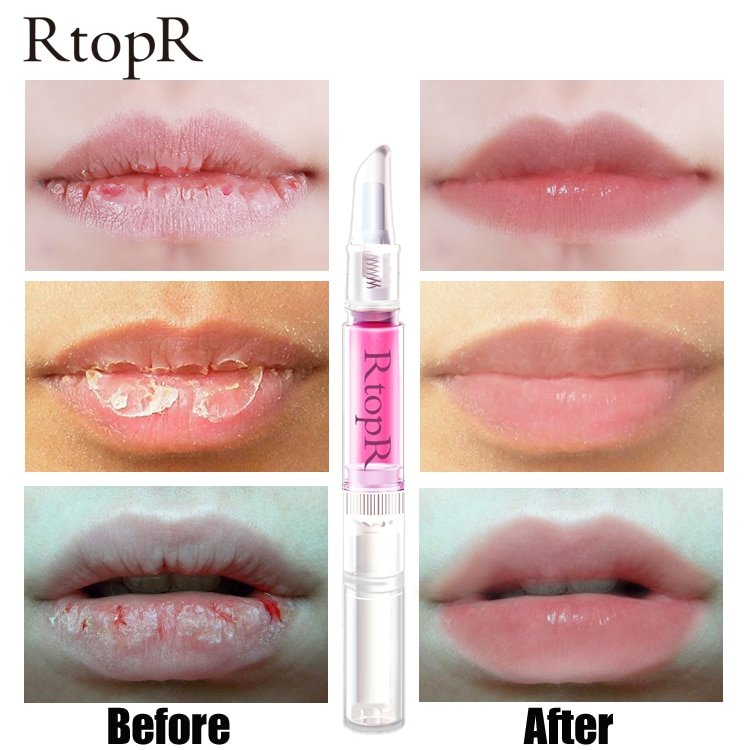 Cherry Blossom Lip . Serum Mask. Dry Crack Peeling. Repair Reduce Lip ...