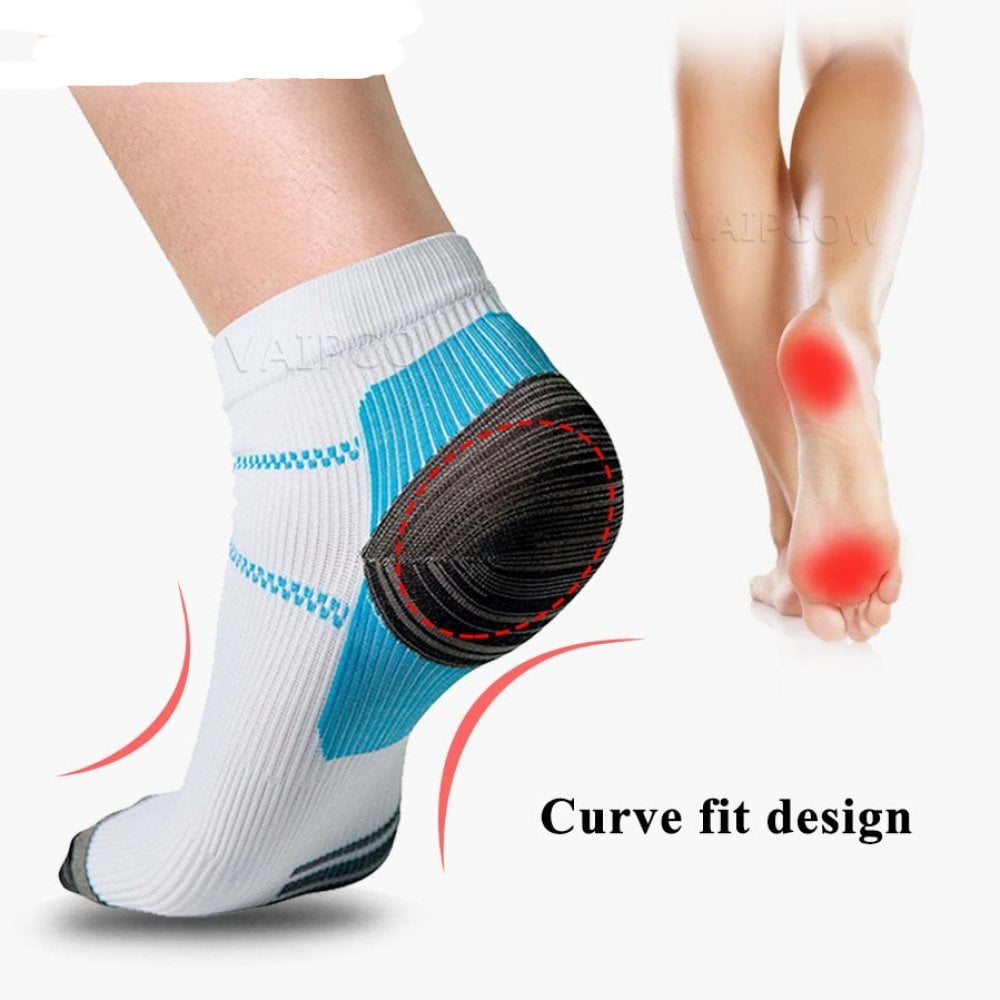 Compression Socks For Plantar Fasciitis Foot , Pad Heel Spurs Arch Pain