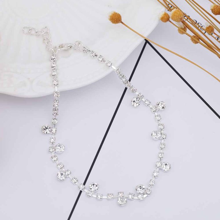 2020 New Hot Feet, Anklets Sandals Sexy Legs Chains, , Crystal Bracelets Statement Jewelry - Image 5