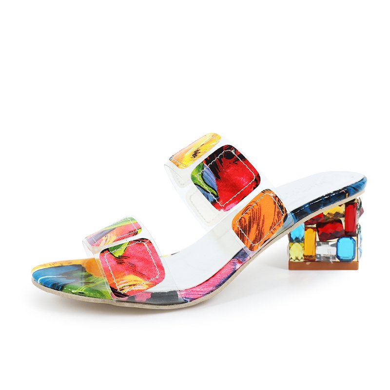 colorful sandals for summer