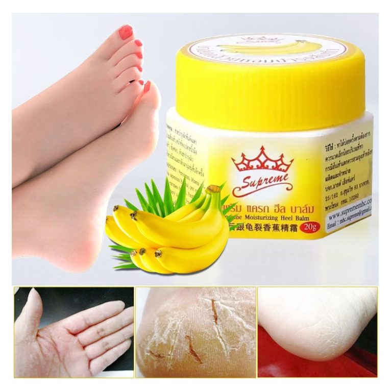 Banana Oil Foot , Crack Cream Heel, Chapped Peeling Foot , Repair Anti 