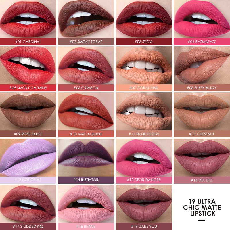 Matte Lipstick, Makeup Sexy Beauty Waterproof Lipstick , Pencil ...