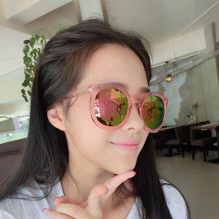 2020 Fashion Oversized Pink Mirrored Vintage Women Sunglasses, Brand Retro Female Sun Glasses, Cat Eye Women's Glasses.#NP - Image 3