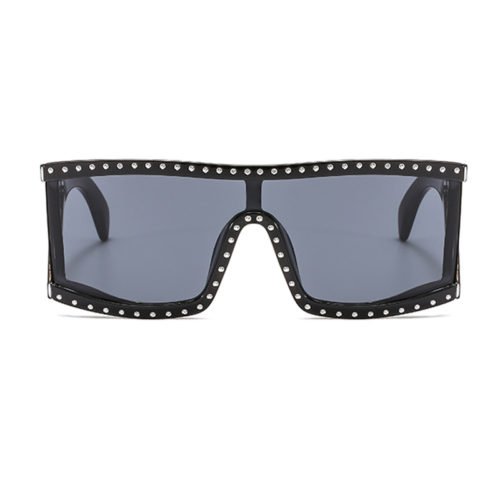 Women's sunglasses. luxury brand . Crystal Steampunk . Retro rimless ...