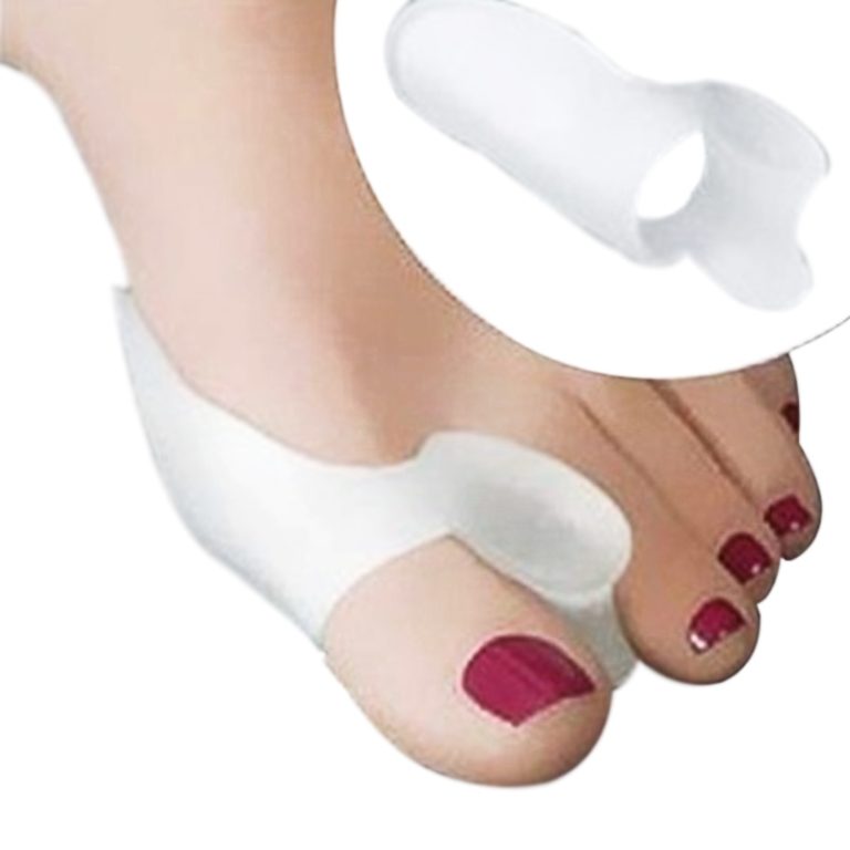 1Pair Silicone Gel Bunion Big Toe Separator , Spreader Eases Foot Pain , Foot Hallux Valgus
