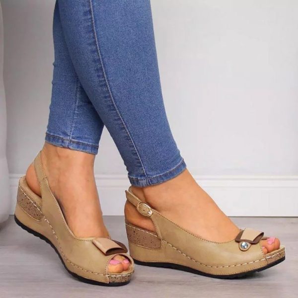 med wedge sandals