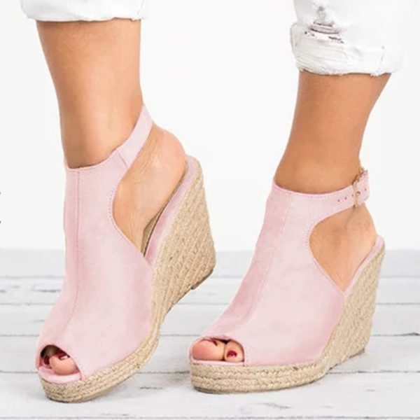Women Sandals, Summer 2020, Wedges Shoes For Women , Black Ladies ...