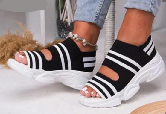 Summer Women Sandals , Open Toe Wedges Platform Ladies Shoes # NP