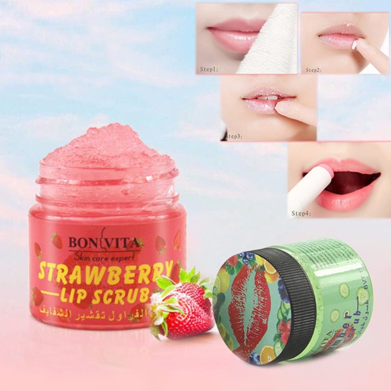 40g Lip Care Scrub , Smooth Moisturizing , Exfoliating Balm , Labial