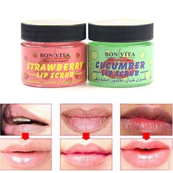 40g Lip Care Scrub , Smooth Moisturizing , Exfoliating Balm , Labial